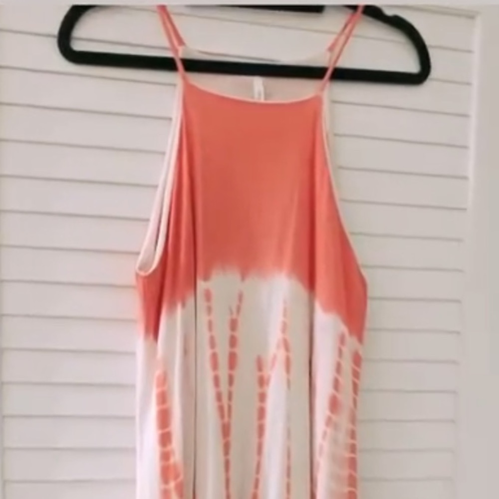 Flowy Tie Dye Dress - Picture 3 of 5